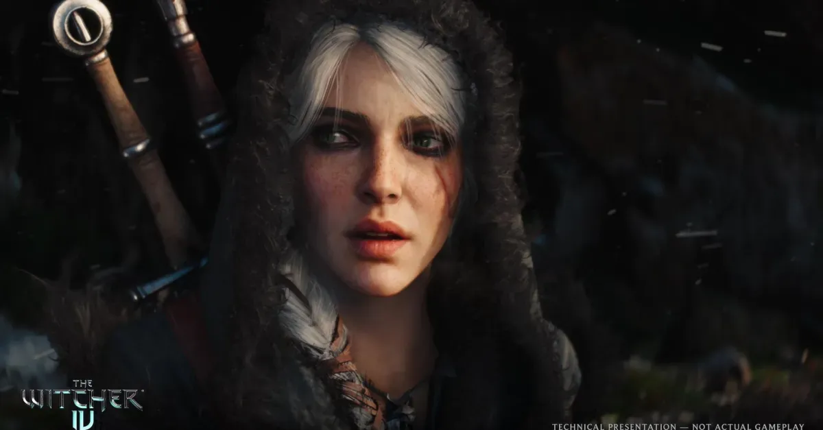 A screenshot of The Witcher 4.