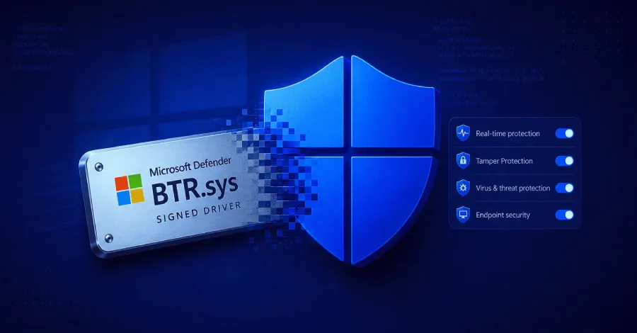 Драйвер Microsoft Defender можно использовать для удаления защиты при загрузке Windows