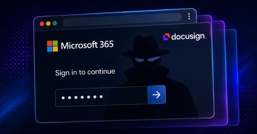 Фишинговый сервис NovaCookies маскирует кражу сессий Microsoft 365 под письма DocuSign