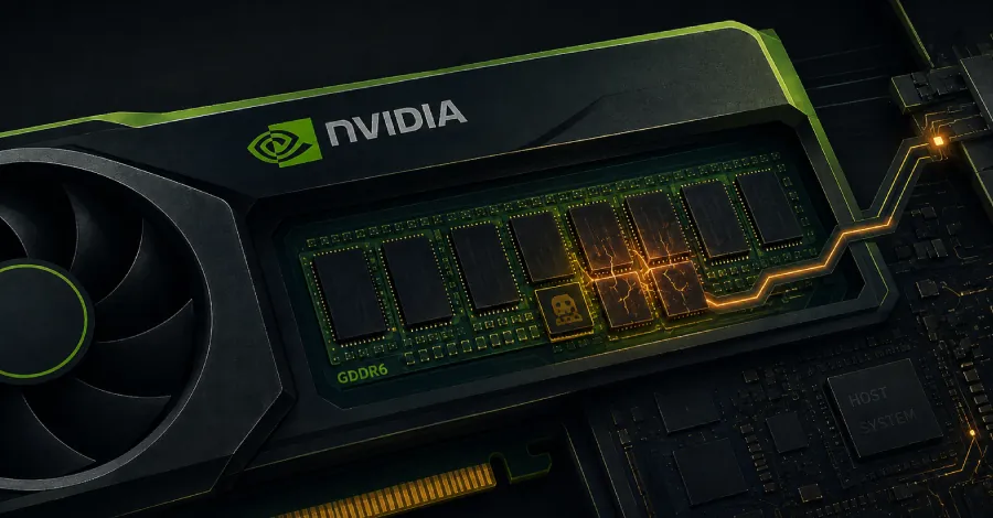 GPUThor обходит ECC на NVIDIA RTX A6000 и позволяет получить root-доступ к хосту