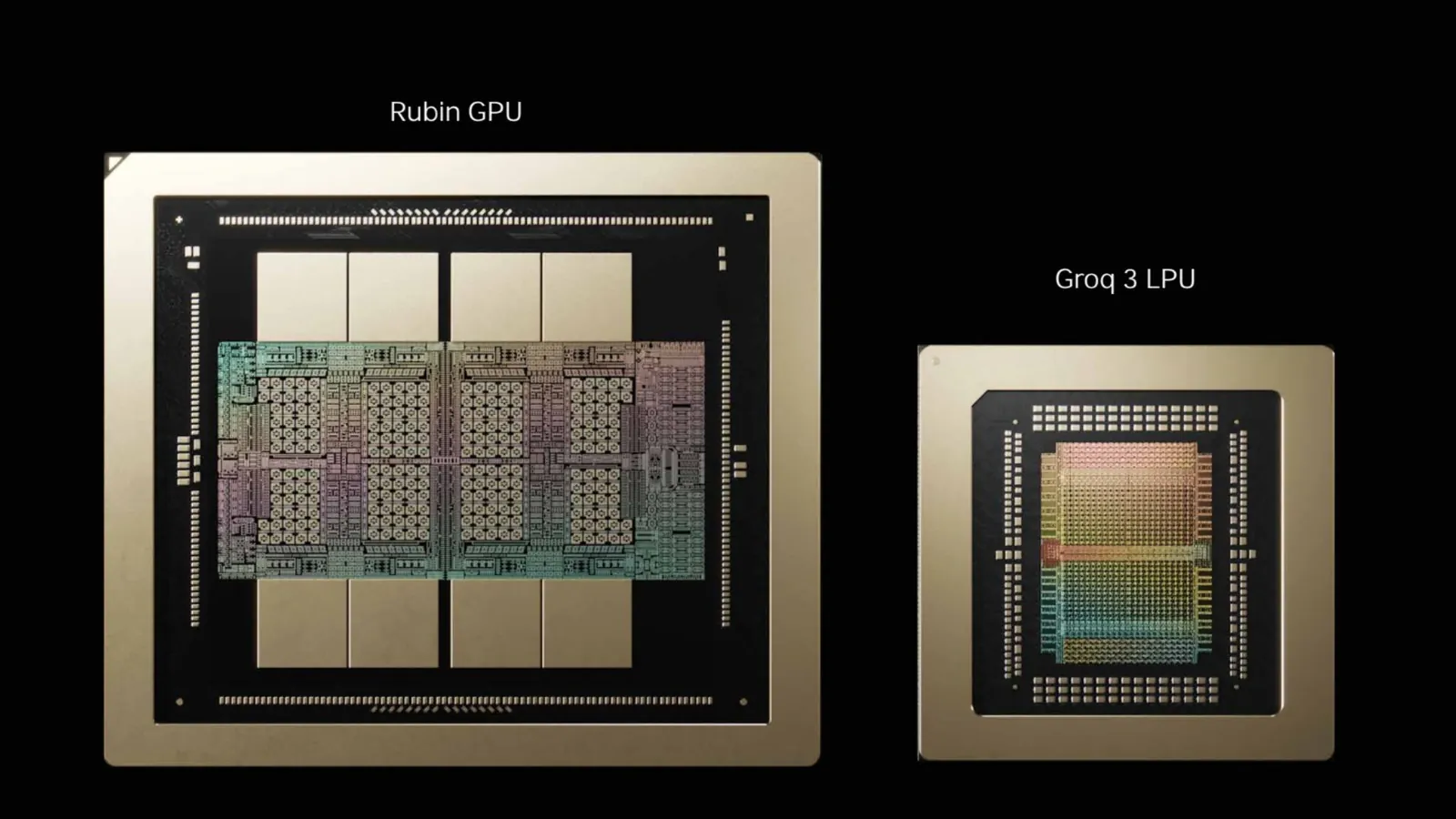 Rubin GPU next to Groq LPU