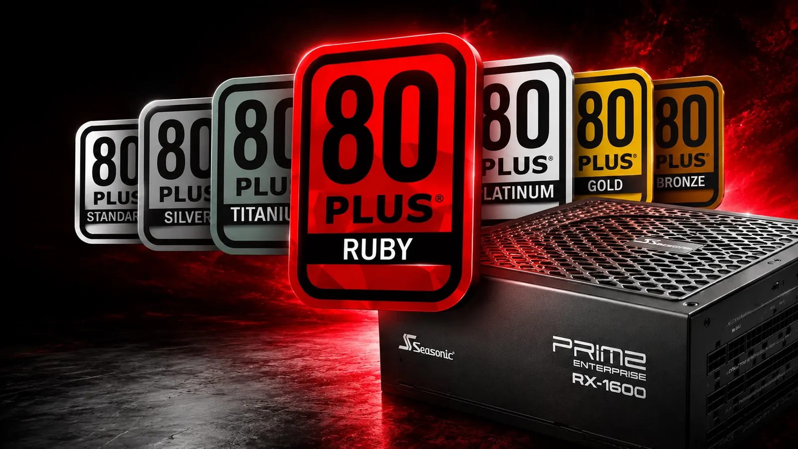 Seasonic представила первый ATX-блок питания с 80 Plus Ruby при 115W