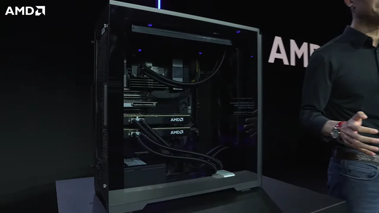 AMD Threadripper Halo Station at IFA 2026.
