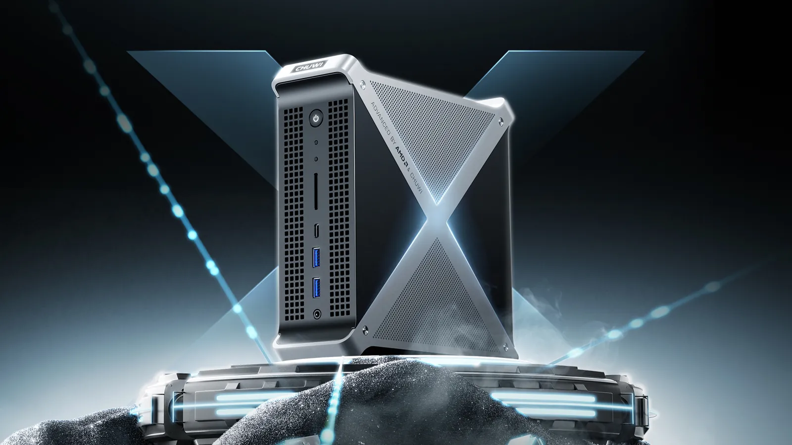 CHUWI представила мини-ПК UniBox AI495 Pro с 192 ГБ общей памяти