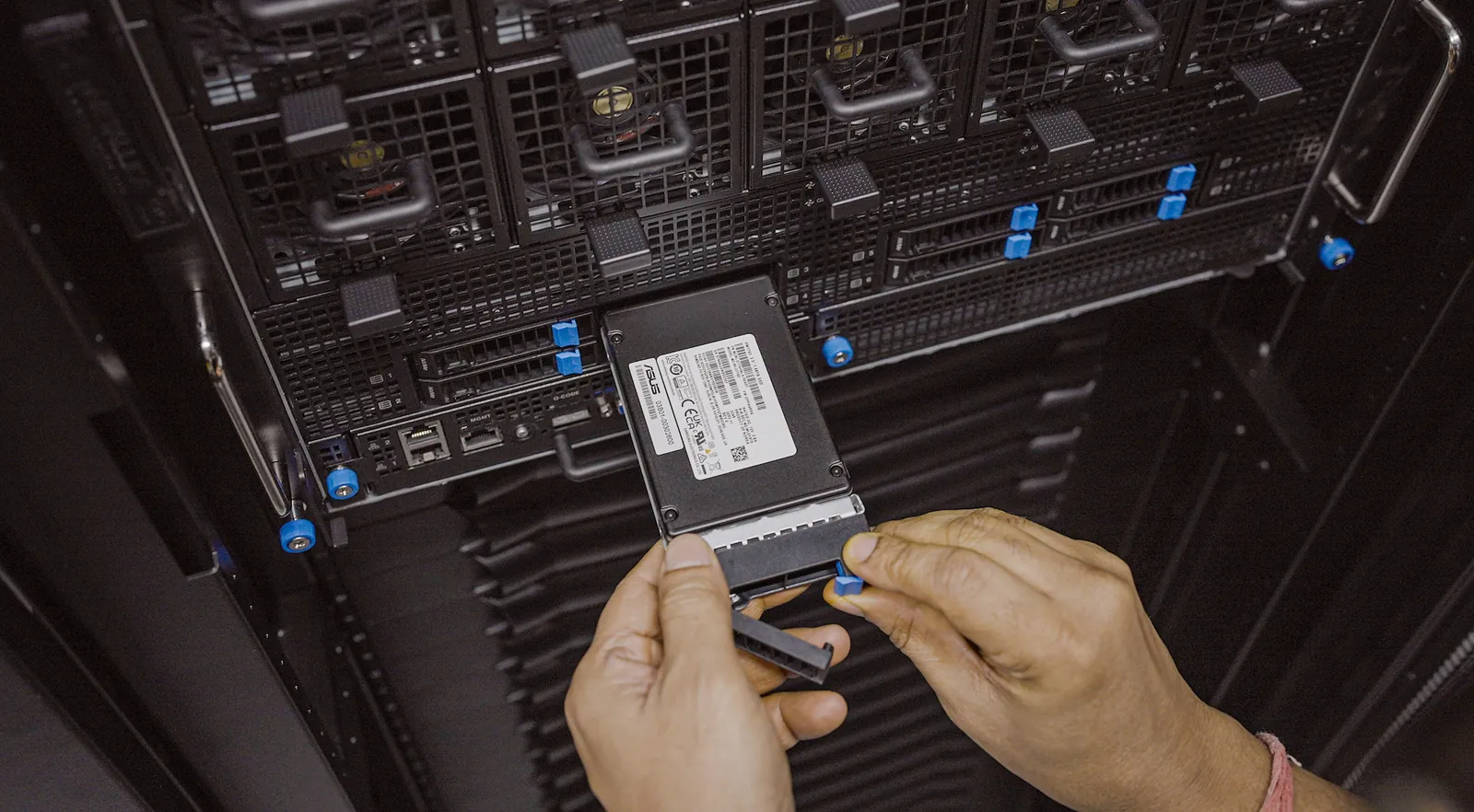 Server SSD installation