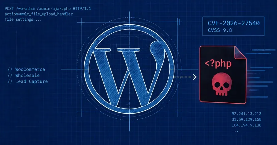 Уязвимость WooCommerce Wholesale Lead Capture используют для загрузки PHP-бэкдоров