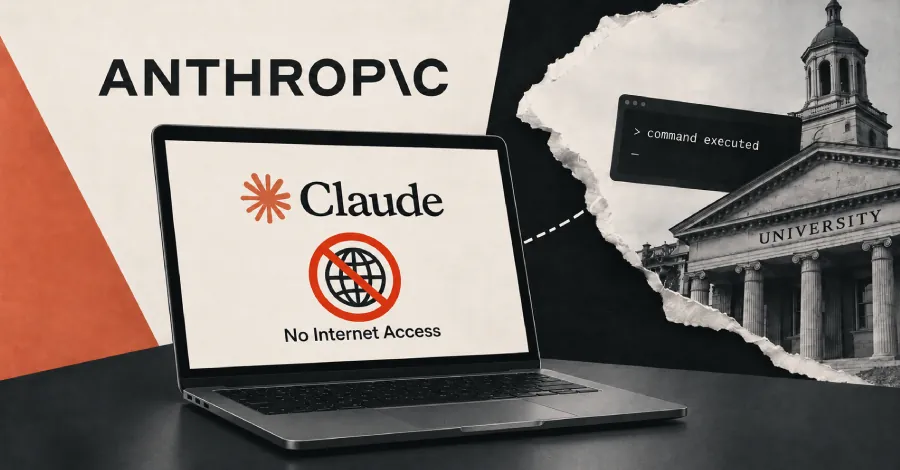 Anthropic отключила интернет для всех внутренних тестов Claude