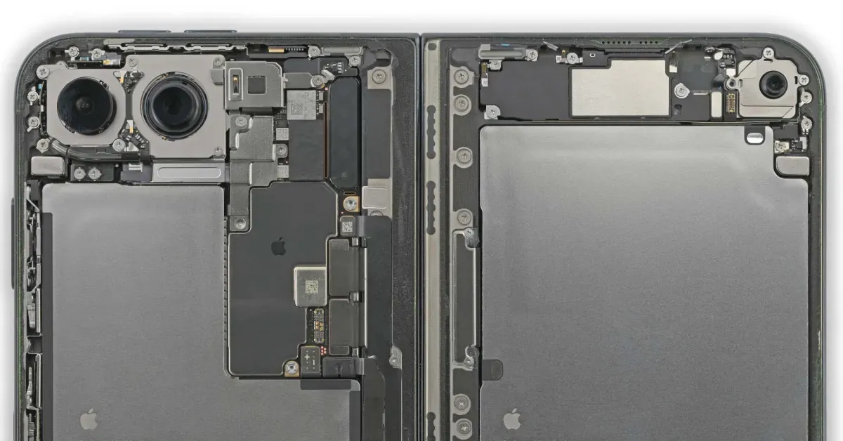 iFixit указала на возможную связь поломок экранов iPhone Duo с конструкцией шарнира